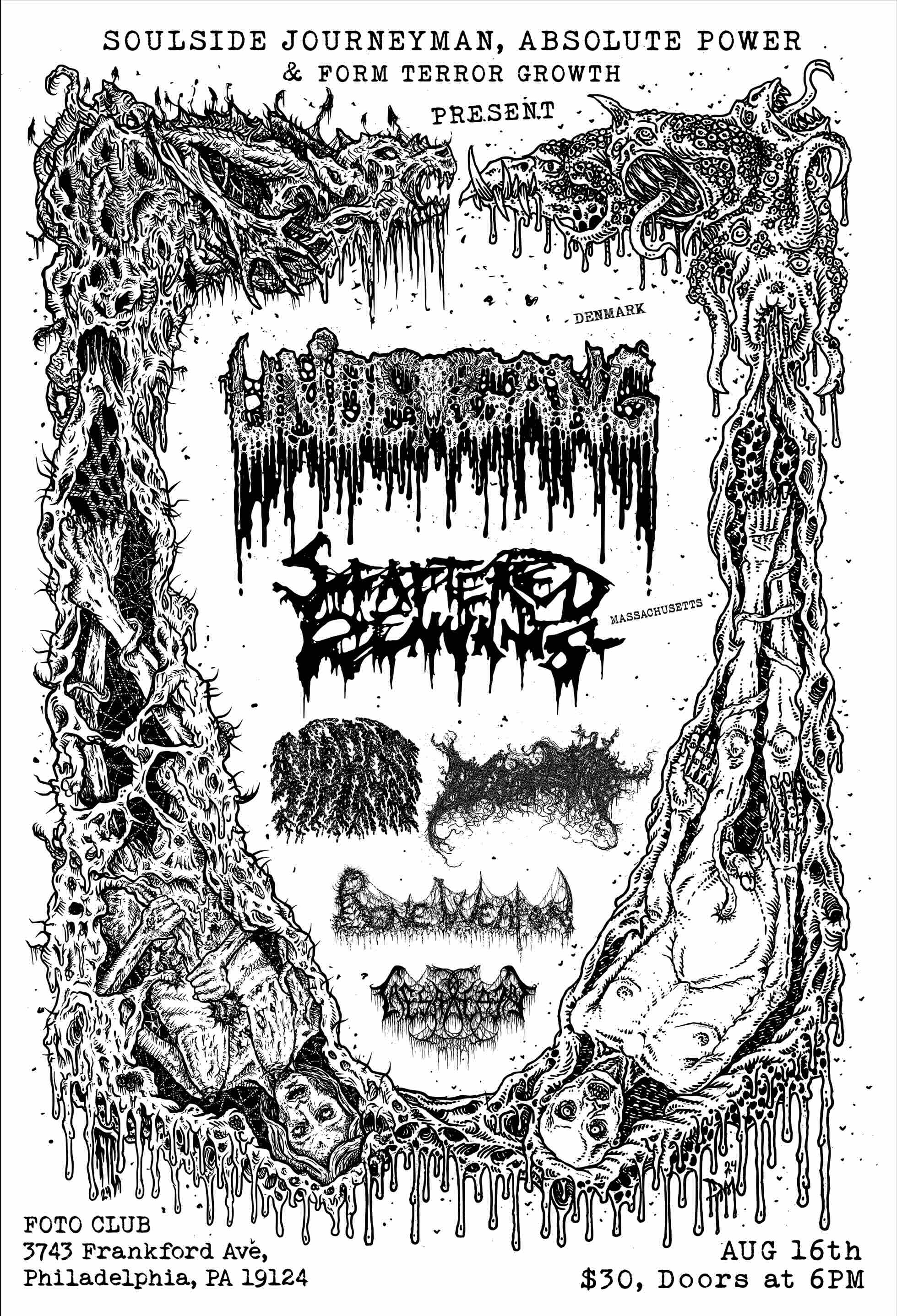 August 16, 2024 show flyer